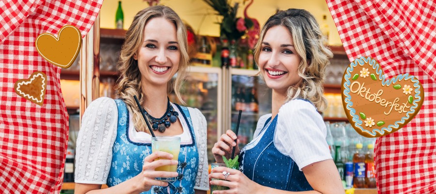 Oktoberfest Trachtenshirt Damen - Lustiges Dirndl Ersatz Shirt Mit Spruch